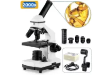 TOYSBBS Microscopio Óptico 40-2000X